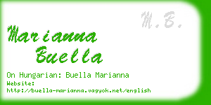 marianna buella business card
